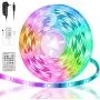LED Strip Lights Reemeer 16.4ft Smart Led Lights Strip Music Sync App Controlled and Remote Led Lights for Bedroom Party Home Decoration