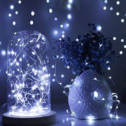 Govee Fairy Lights, 24Pack Starry String Lights Battery Operated, 3.3 Feet 20 LEDs Cool White Waterproof Flexible Copper Wire Fairy String Lights for Bedroom Wedding Christmas Festival Decoration