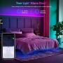 65.6ft LED Strip Lights Bluetooth, Ultra-Long Smart RGB LED Light Strip Music Sync 600 LEDs 5050 SMD Color Changing LED Strip Lights with 40 Keys IR Remote for Bedroom Kitchen Under Cabinet(2x32.8FT)