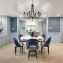 Lucidce Crystal Chandelier Lighting Modern Dining Room Lighting Fixtures Hanging Black 6 Lights Candle Island Pendant Lighting for Bed Room Living Room Lucidce Crystal Chandelier Lighting Modern Dining Room Lighting Fixtures Hanging Black 6 Lights Candle Island Pendant Lighting for Bed Room Living Room