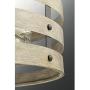 Progress Lighting P350049-143 Gulliver Three-Light Semi-Flush Convertible, Graphite finish