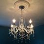Saint Mossi Modern Contemporary Elegant K9 Crystal Glass Chandelier Pendant Ceiling Lighting Fixture - 5 Lights