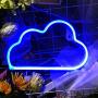 Protecu Cloud Light Neon Sign, LED Signs for Bedroom Neon Signs for Wall Decor, Neon Lights Light Up Signs for Kids Living Room, Birthday, Wedding Party, Christmas, New Year Home Decor (Blue)