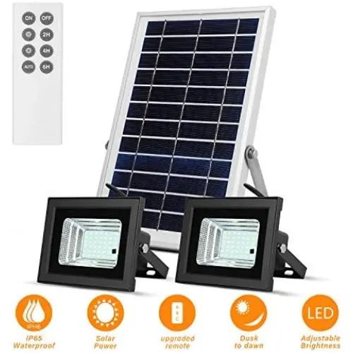Solar Flood Lights Outdoor Led Lights Solar Powered Floodlights with 7.5'' X 11.4'' Light Sensor Solar Panels Dual 42LEDs IP65 Waterproof Lamps for Shed,Barn,Sign,Billboard,Pool,Flag Pole Lighting Solar Flood Lights Outdoor Led Lights Solar Powered Floodlights with 7.5'' X 11.4'' Light Sensor Solar Panels Dual 42LEDs IP65 Waterproof Lamps for Shed,Barn,Sign,Billboard,Pool,Flag Pole Lighting