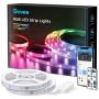 Govee 65.6 Feet RGB Led Light Strip, App Control, Music Mode for Room, Kitchen, Ceiling, Party