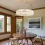 SILJOY Luxury Round Crystal Chandelier Gold Circular Ring Pendant Ceiling Light Fixture for Dining Room Living Room Bedroom 8 Light SILJOY Luxury Round Crystal Chandelier Gold Circular Ring Pendant Ceiling Light Fixture for Dining Room Living Room Bedroom 8 Light