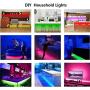 Under Bed Light,2m/6.56ftx2m Motion Activated Illumination RGB Color Include Warm Color Automatic Shut Off Timer LED Strip Lights Sensor Night Light for Bedside,Hallways,Wardrobe,Cabinet,Bedroom