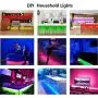 Under Bed Light,2m/6.56ftx2m Motion Activated Illumination RGB Color Include Warm Color Automatic Shut Off Timer LED Strip Lights Sensor Night Light for Bedside,Hallways,Wardrobe,Cabinet,Bedroom
