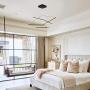 ROYAL PEARL Modern LED Pendant Light 3-Ring Chandeliers Fixture Dimmable Ceiling Lights Lamp,Warm White
