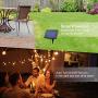 Solar LED G40 String Lights Outdoor, OxyLED 33 Ft Waterproof Hanging Globe Light Strings, Solar Powered Patio Lights w/ 32 G40 LED Bulbs for Garden Backyard Porch Balcony Christmas Wedding Party Decor