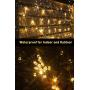 EAMBRITE Christmas String Lights Indoor Outdoor Upgraded Super Bright Christmas Lights with 8 Modes 66FT 200 LED Waterproof Flashing Fairy Lights for Christmas Tree Garden Patio Bedroom (Warm White)