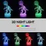 Dinosaur Night Light for Kids,3 Patterns Remote & Touch Control 16 Colors Changing & Dimmable Xmas Birthday Gifts for Kids Boys Nursery
