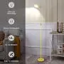 Floor Lamp, Joofo Led Floor Lamp, Remote and Touch Control, 1 Hour Timer Reading Standing Lamp, 4 Color Temperatures with Stepless Dimmer Floor Lamp for Living Room Bedroom Office, Yellow