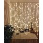 Christmas Light 66Ft 200LEDs Waterproof Copper Wire Starry String Fairy Lights Bendable and Flexible Perfect DIY for Bedroom|Tapestry|Wedding|Party|Christmas|Indoor|Outdoor Wall Decor-Warm White