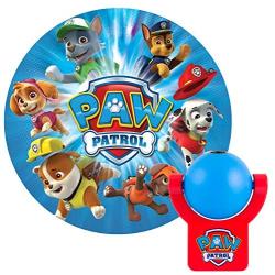 Projectables, 1 PAW Patrol LED Night Light, Plug-in, Dusk to Dawn Sensor, Nickelodeon, UL-Listed, Image on Ceiling, Wall, or Floor, Ideal for Bedroom, Nursery, Bathroom, 30604