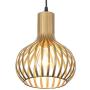 Popilion Antique Brass Metal Ceiling Pendant Light,Industrial Adjustable Pendant Lights with Smooth Surface