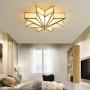 LITFAD Modern 4-Light LED Ceiling Lamp Beveled Frosted Glass Flush Mount Lighting Fixture Traditional Brass Star Close to Ceiling Light Decorative Pendant Light for Hotel Hall Bedroom Living Room LITFAD Modern 4-Light LED Ceiling Lamp Beveled Frosted Glass Flush Mount Lighting Fixture Traditional Brass Star Close to Ceiling Light Decorative Pendant Light for Hotel Hall Bedroom Living Room
