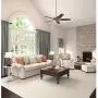 Hunter Builder Elite Indoor Ceiling Fan with Pull Chain Control, 52'', Brushed Nickel