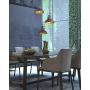 Zeyu 3-Light Pendant Light, Industrial Farmhouse Hanging Light for Kitchen Dining Room, Oil Rubbed Bronze Finish with Metal Shade, 016-3 ORB