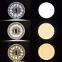 DLLT 24W Modern Dimmable Led Flushmount Ceiling Light Fixture with Remote-13 Inch Round Close to Ceiling Lights for Bedroom/Kitchen/Dining Room Lighting, Timing, 3000K-6000K 3 Light Color Changeable DLLT 24W Modern Dimmable Led Flushmount Ceiling Light Fixture with Remote-13 Inch Round Close to Ceiling Lights for Bedroom/Kitchen/Dining Room Lighting, Timing, 3000K-6000K 3 Light Color Changeable