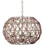 Kenroy Home 92072TN Casual 3 Light Pendant ,14.5 Inch Height, 20 Inch Width with Tan Finish