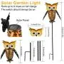 GolWof Solar Lantern Lights, Outdoor Hanging Lantern, Solar Garden Lights Owl Solar Light, Metal Decorative Waterproof Garden Lights for Walkway,Pathway,Yard,Lawn GolWof Solar Lantern Lights, Outdoor Hanging Lantern, Solar Garden Lights Owl Solar Light, Metal Decorative Waterproof Garden Lights for Walkway,Pathway,Yard,Lawn