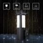 LMP Outdoor Light Outside Light LED Bulbs Included Cylinder Lights, Waterproof and Dust Resistant, Finishing with Aluminum Plus PC Panels, Wall Light for Entry, Garage, Garden, Porch, Yard