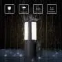 LMP Outdoor Light Outside Light LED Bulbs Included Cylinder Lights, Waterproof and Dust Resistant, Finishing with Aluminum Plus PC Panels, Wall Light for Entry, Garage, Garden, Porch, Yard