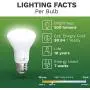 Bioluz LED Lights BR20 R20 Dimmable LED Light Bulbs 4 Pack - Flood Light Bulbs Indoor/Outdoor 7W=50W 500 Lumen E26 LED Bulb Replacement for Halogen Bulb - 3000K LED Bulb LED Flood Light Bulbs Indoor Bioluz LED Lights BR20 R20 Dimmable LED Light Bulbs 4 Pack - Flood Light Bulbs Indoor/Outdoor 7W=50W 500 Lumen E26 LED Bulb Replacement for Halogen Bulb - 3000K LED Bulb LED Flood Light Bulbs Indoor