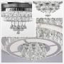 Sweety House 42''Luxury Crystal Ceiling Fan Chandelier with Remote Control LED Lights and Three-Speed Stealth Fan Blade Silent Motor Lighting Chandelier (42 inches-Style 1) (42''Luxury Crystal)