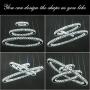 KAI Crystal Chandelier Island Pendant Light Contemporary Not Dimmable LED Lamp with Adjustable Height 3 Rings 6000K 8640LM Chrome Modern Flush Mount Ceiling Lighting for Dining Room Lobby