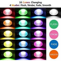 LED Landscape Color Changing Lights DOREIO 10W RGB 12V 24V Low Voltage Lighting IP66 Waterproof LED Floodlight Garden Yard Outdoor Decorative Landscaping Spotlights