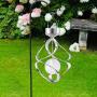 Hanging Solar Lights Outdoor-Wind Chimes Lights LED Colour Changing Hanging Light for Design Decoration for Garden, Patio, Balcony Outdoor & Indoor (+Rotating Motor )