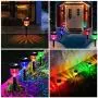 Ollivage Solar Pathway Lights Outdoor, Solar Garden Lights Color Changing Solar Landscape Lighting Weatherproof Auto On/Off for Lawn Patio Yard Walkway Sidewalk Driveway, 6 Pack Ollivage Solar Pathway Lights Outdoor, Solar Garden Lights Color Changing Solar Landscape Lighting Weatherproof Auto On/Off for Lawn Patio Yard Walkway Sidewalk Driveway, 6 Pack