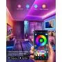 75 ft LED Lights for Bedroom, Nexillumi LED Strip Lights with Remote and Music Sync SMD5050 RGB LED Light Strip for Christmas, Room Decoration (75Ft APP+Remote+Mic+3-Button Switch)