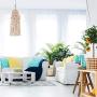 Knitting Lamp Shade Ceiling Light Shade Fitting, Boho Hanging Pendant Light for Living Room, Bedroom and Bathroom, Handwoven Bohemian Home Decor, Warm White (Bulb Not Included)