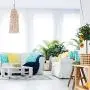 Knitting Lamp Shade Ceiling Light Shade Fitting, Boho Hanging Pendant Light for Living Room, Bedroom and Bathroom, Handwoven Bohemian Home Decor, Warm White (Bulb Not Included)