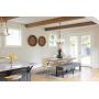 Kira Home Quinn 21'' Traditional 5-Light Chandelier + White Linen Drum Shade, Oil-Rubbed Bronze Finish