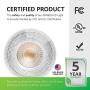 Sunco Lighting PAR38 LED Bulb with Dusk-to-Dawn Photocell Sensor, 15W=120W, 5000K Daylight, 1250 LM, Auto On/Off, Security Spot Light Indoor/Outdoor - UL