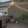 Mr Beams 1W G40 Globe Bulb LED Weatherproof Indoor/Outdoor String Lights, 25 feet, Black