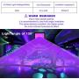 Black Light, Lightimetunnel 80W LED Flood Light Bulb Outdoor IP66 Waterproof for Blacklight Party, Stage Lighting, Glow in Dark Party, Body Paint, 5 Fluorescent Neon Glow Gaffer Tape, DJ Disco