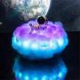 LED Colorful Clouds Astronaut Lamp with Rainbow Effect As Childrens Night Light, Astronaut Ornaments, Clouds with LED Lights with Remote Control, Decoration Bedroom Night Light