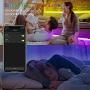 WiFi Smart Led Strip Lights 65.6ft, 2 Rolls of 32.8ft Compatible with Alexa, hyrion RGB Led Light Strips, 16 Million Colors App Controlled Sync to Music Led Lights for Bedroom