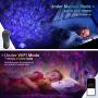 Star Projector Galaxy Projector Ocean Weave Night Light Projector with Bluetooth Speaker & Remote Control, Smart Voice Control Compatible with Alexa & Google Home, Perfect for Bedroom, Kids, Adults