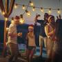 YUNLIGHTS LED Outdoor String Lights, 50FT 30+3 Bulbs G40 Globe String Lights – Waterproof Patio String Lights - Indoor Outdoor Decorative String Lights for Backyard Bistro Porch Garden Cafe Party
