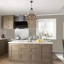 LNC A03300 Farmhouse Chandeliers for Dining Rooms,Vintage Wood Kitchen Lighting
