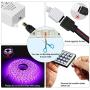 YIJUYX LED Strip Lights 16.4ft 5m, SMD 5050 RGB LED Light Strip with 44 Keys IR Remote Controller, Flexible Color Changing Light Strip for Home, Room, Bedroom, Kitchen Decoration, 12V Power Supply