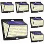 Solar Lights Outdoor 228LED, YZAA Solar Motion Sensor Lights 3 Modes Solar Security Lights with 270° Wide Angle Wireless IP56 Waterproof Outdoor Lights for Garden Patio Fence Pathway (6 Pack) Solar Lights Outdoor 228LED, YZAA Solar Motion Sensor Lights 3 Modes Solar Security Lights with 270° Wide Angle Wireless IP56 Waterproof Outdoor Lights for Garden Patio Fence Pathway (6 Pack)