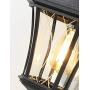 Outdoor Wall Light Fixtures as Porch Light Waterproof Exterior Light Fixtures Wall Mount 18.3''H Weather Resistant Black Finish with Clear Glass Outdoor Wall Sconce for House Garage Driveway Patio