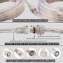 PCAFRS 50FT Waterproof LED Rope Lights, 15M 110V 540LEDs Led Strip Lights for Party Christmas Home Kitchen Bedroom Room Indoor Outdoor Decoration (Red, 50) PCAFRS 50FT Waterproof LED Rope Lights, 15M 110V 540LEDs Led Strip Lights for Party Christmas Home Kitchen Bedroom Room Indoor Outdoor Decoration (Red, 50)